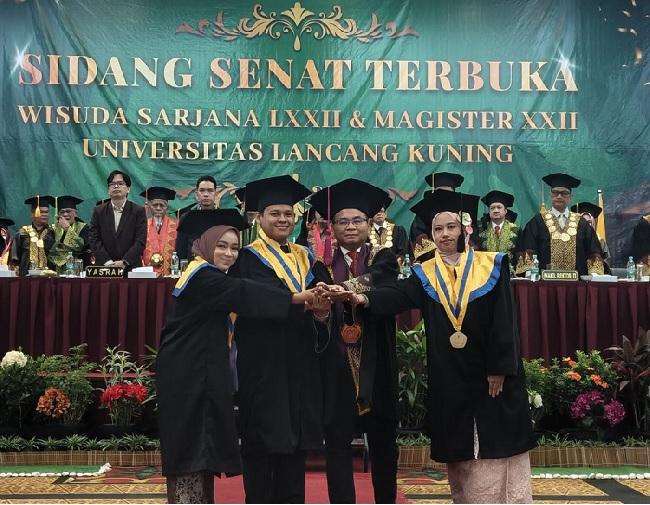 Mahasiswa Disabilitas Unilak Lulus 3,5 Tahun, Prof Junaidi Bangga Kampus Kian Inklusif